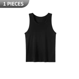 1/3-Piece Men's Short-Sleeved Plain-Color Summer Sports T-Shirt For Young People Comfortable For Home Use Multi-Functional