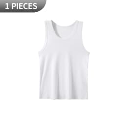 1/3-Piece Men's Short-Sleeved Plain-Color Summer Sports T-Shirt For Young People Comfortable For Home Use Multi-Functional