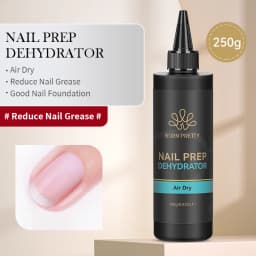 BORN PRETTY 250g Super Top Coat Gel Nail Polish Base Gel Matte Top Coat Jelly Gel Rubber Base Gel Soak Off Big Volume Varnish