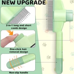 Cat Comb Pet Hair Remover One Button Dogs Brush Self-cleaning Cat Brush Massage Combs for Dog Grooming Brushes for Pet Products