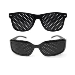 Anti-myopia Astigmatism Glasses Vision Correction Fatigue Pin Hole Glasses With Holes For Men Women Eyesight Improvement Eyewear