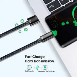 New 10A 120W Fast Charging Type C Cable Usb Data Transfer Data Cord For Xiaomi Oneplus Realme Huawei 0.25/0.5/1/1.5/2/3m