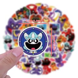 50pcs Smilling Critters Decorative Stationery Water Cup Computer Waterproof Sticker