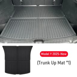 For Tesla Model Y Juniper 2025 2026 Front Rear Trunk Mats Cargo Mat Liner Seat Back Cover Pads All Weather Interior Accessories