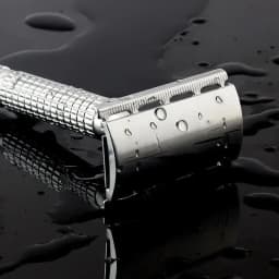 1 Pcs Shaving Razor + 10/20/40/100 Pcs Manual Shaver for Men Barbershop Razor Stainless Steel Shank Is Easy To Use Safety Razor