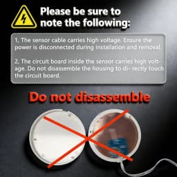 220V LED Touch ON/OFF Sensor Switch Penetrating Wood Panel Smart Home Customized for Lighting Control Used for cupboard
