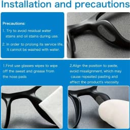 Self-adhesive Soft Foam Anti-slip Glasses Nose Pads Protection Eyeglass Sponge Bridg Instant Lifting Effect for Comfortable Wear