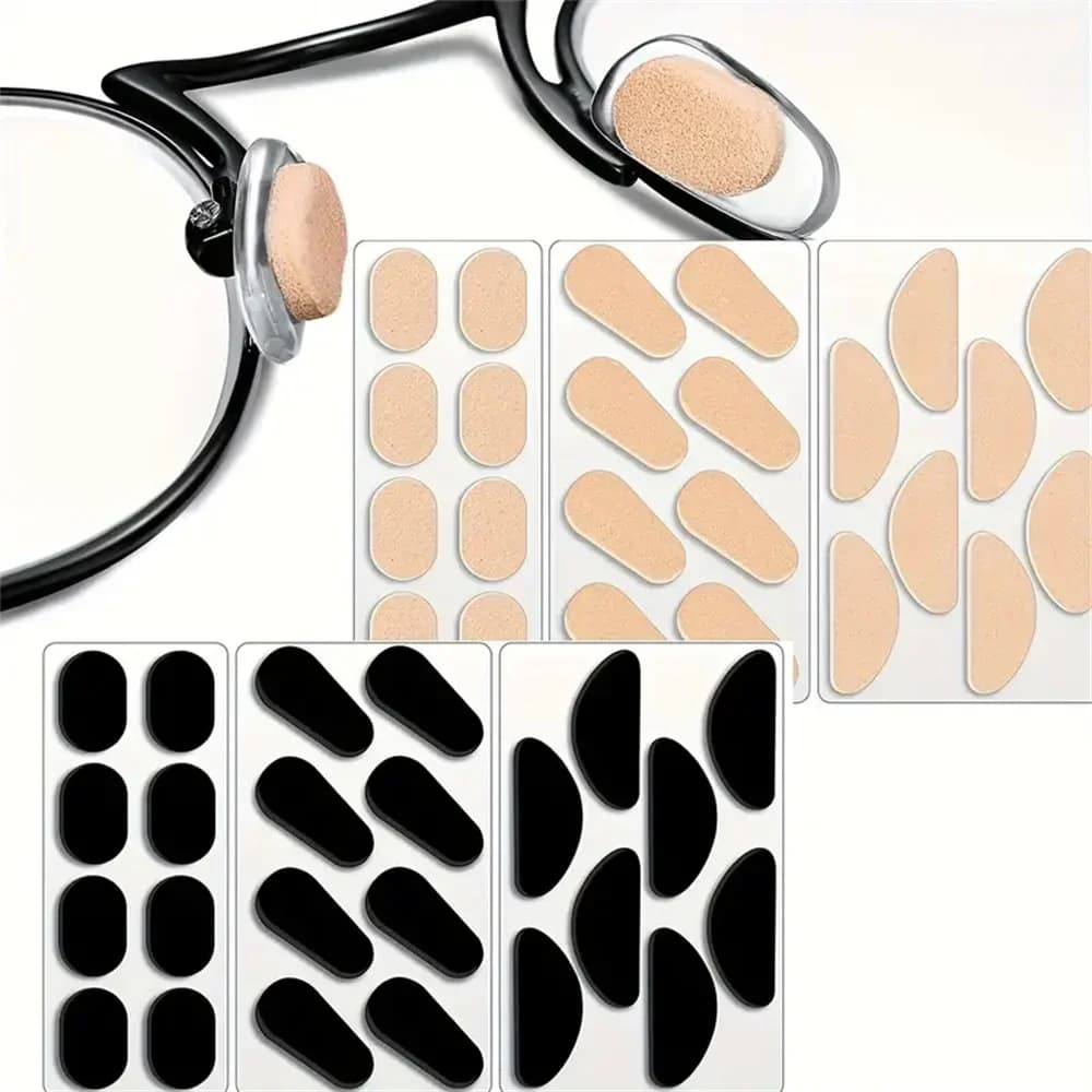 Self-adhesive Soft Foam Anti-slip Glasses Nose Pads Protection Eyeglass Sponge Bridg Instant Lifting Effect for Comfortable Wear
