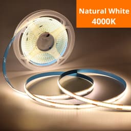 5V USB COB LED Strip Light Touch Dimmer Flexible Light Tape Waterproof 320LEDs/m for Room Cabinet Mirror DIY Ambient Backlight