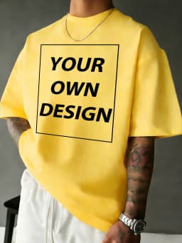 Personalized Custom Print Summer Cotton Comfy T-Shirt Basics Fashion Short Sleeve Street Sport Tee Shirts Loose Breathable Top