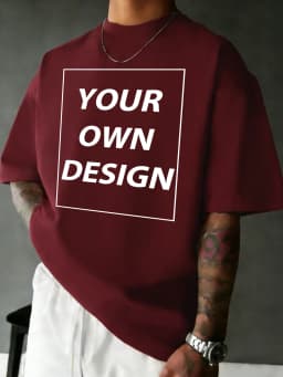 Personalized Custom Print Summer Cotton Comfy T-Shirt Basics Fashion Short Sleeve Street Sport Tee Shirts Loose Breathable Top