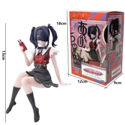 New Aixlan NEEDY GIRL OVERDOSE Figure Rain KAnge PVC Action Figure Amine Adult Anime Girl Statue Collectible Figurine Toys Gifts