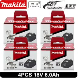 100% Original Makita 18V Tool Battery, 6.0Ah Stable Power Output,for Makita 18V LXT Series Power Tool Replace The Battery