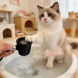 Multifunctional Men's Hygiene Shower Nozzle Full Cleaning Massage Sprayer with Dog Cat Foot Wash Tool