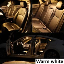 ABRIGHT Car Interior LED Light For RENAULT Laguna 2 3 Coupe Clio Megane 1 2 3 4 CC Scenic Grand Scenic Espace Accessories Canbus