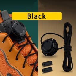 Fashion Swivel Buckle Laces Automatic Shoelace Without Ties Kids Adult Sneakers No Tie Shoe Laces Shoe Accessories 1Pair/2Pair
