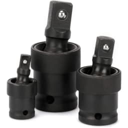 Air Cannon Pneumatic Universal Joint-Socket Swivel Set 360 degree Rotary Joint Electric Wrench Socket Extension Set 1/2" 3/8" 1/