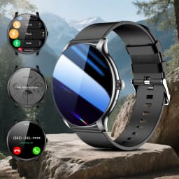 LAXASFIT 2026 New Fashionable Men's Smart Watch Wireless Call Digital Fitness Tracker Sports Smartwatch For Women's Android iOS