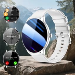 LAXASFIT 2026 New Fashionable Men's Smart Watch Wireless Call Digital Fitness Tracker Sports Smartwatch For Women's Android iOS