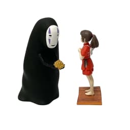 Anime Spirited Away Character PVC Action Model Set Faceless Male Hayao Miyazaki Character Toy Children's Birthday Gift