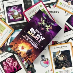 Here to Slay Card Game Here to Sleigh Holiday Expansion Pack Strategic Role Playing Card Game 2-6 Player