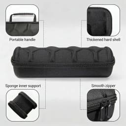 Watch Box Organizer for Men,Watch Travel Case Portable Storage Watch Display Holder for Wristwatches with anti-Move Watch Pillow