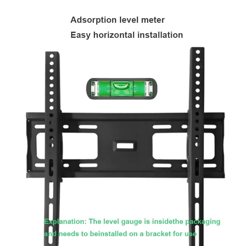 Universal TV Wall Mount Bracket for Most 23-63 in LED Plasma TV Stand Holder Max VESA 400X400mm up to 99Lbs Space Saving Home