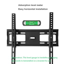 Universal TV Wall Mount Bracket for Most 23-63 in LED Plasma TV Stand Holder Max VESA 400X400mm up to 99Lbs Space Saving Home