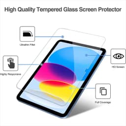 1Pcs Tempered Glass Screen Protector For iPad A16 10.2 9.7 10. 5 10.9 Pro 11 New iPad 10 9 8 7 6 5 Air 4 3 2 Mini 2020 2021 2022