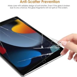 1Pcs Tempered Glass Screen Protector For iPad A16 10.2 9.7 10. 5 10.9 Pro 11 New iPad 10 9 8 7 6 5 Air 4 3 2 Mini 2020 2021 2022