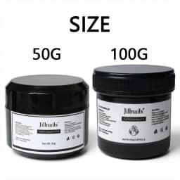 Jillnails Snow Sparkle Builder Nail Gel 100g/50g Hema TPO Free Shimmer Glitter Pink Purple Milky for Nail Extension Sculpting