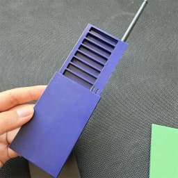 8-Compartment Metal Snuff Cigarette Case Container With Sild Lid in Aluminum Straw Pocket Size Portable Storage Box