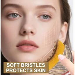 1pc Multi-functional lymphatic contour facial brush, dry brush, suitable for face, chin and chin shaping massage