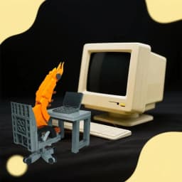 MOC Building Block Shrimp Model Figurines, Puzzle Assembly, Boys and Girls Randomly Mixing, Internet Celebrity Creative Parodies