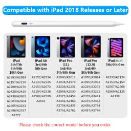 2026 Stylus For Apple Pencil with Palm Rejection for iPad Air 6 M2 2025 A16 11th 10th Gen Air 5 4 10.9 Pro 11 12.9 iPad Pencil