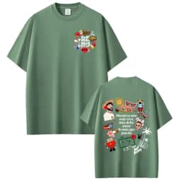 Rapper Bad Bunny T-shirt Debi Tirar Mas Fotos DTMF T Shirts Men's Women Clothing Fashion Hip Hop Cotton Casual Oversized T-shirt