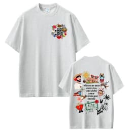Rapper Bad Bunny T-shirt Debi Tirar Mas Fotos DTMF T Shirts Men's Women Clothing Fashion Hip Hop Cotton Casual Oversized T-shirt