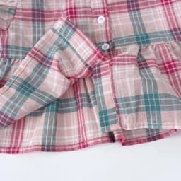 Summer Sweet and Casual 3-10-year-old Girls and Teenagers Pink Suit Square Collar Checkered Top+Wide Leg Pants Two Piece Set