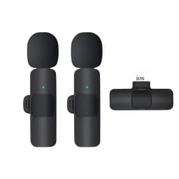 Wireless Lavalier Microphone Mini Portable Noise Reduction For Live Broadcast Gaming Audio Video Recording For Iphone Android