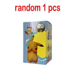 Anime Poké Mon Blind Box Model Figure 1-12 Pcs Pikachu Sleep Series Interior Hand Sleeping Position Toys Gift for Sfriends