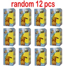 Anime Poké Mon Blind Box Model Figure 1-12 Pcs Pikachu Sleep Series Interior Hand Sleeping Position Toys Gift for Sfriends