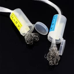 50pcs High Quality Barreled Fishing Hooks Featuring Sharp Thorns and Durable Thread Binding for Freshwater and Saltwater Fishing