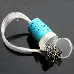 50pcs High Quality Barreled Fishing Hooks Featuring Sharp Thorns and Durable Thread Binding for Freshwater and Saltwater Fishing