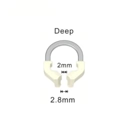 Dental Matrix Bands Clip NITI Matrix Clamp Ring Clamp Sectional Contoured Matrices Nickel Titanium Clamping Ring Dental Tools