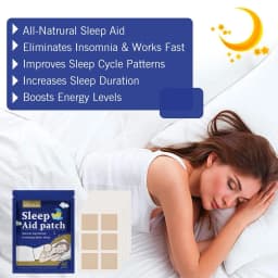 48pcs/Pack Sleep Patches Natural Sleeping Insomnia Relief Patch Herbal Medical Improve Insomnia Stickers