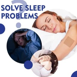 48pcs/Pack Sleep Patches Natural Sleeping Insomnia Relief Patch Herbal Medical Improve Insomnia Stickers