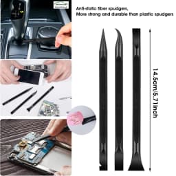 Plastic Scrapers Non-Scratch Scraper Tool for Tight Spaces Multi-Purpose Label Scraper Pen-Shaped for Car Cleaning Kit 3-35Pcs