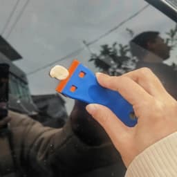 Plastic Scrapers Non-Scratch Scraper Tool for Tight Spaces Multi-Purpose Label Scraper Pen-Shaped for Car Cleaning Kit 3-35Pcs
