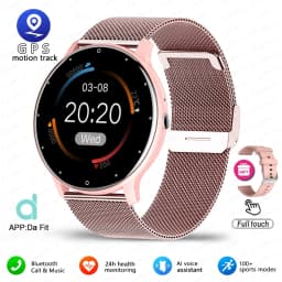 2026 New Ultra-Slim Smart Watch Men 100+ Sports Modes Heart Rate Monitoring AI Voice Assistant Bluetooth Call Smartwatches