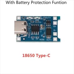 2/5PCS 5V 1A Micro/Type-c/Mini 18650 TP4056 Lithium Battery Charger Module Charging Board With Protection Dual Functions Li-ion